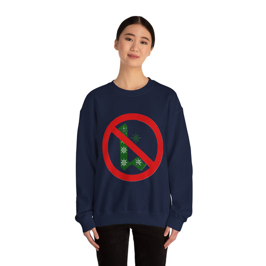 Noel Rebus Puzzle Sweatshirt — 'No L' Christmas Crewneck